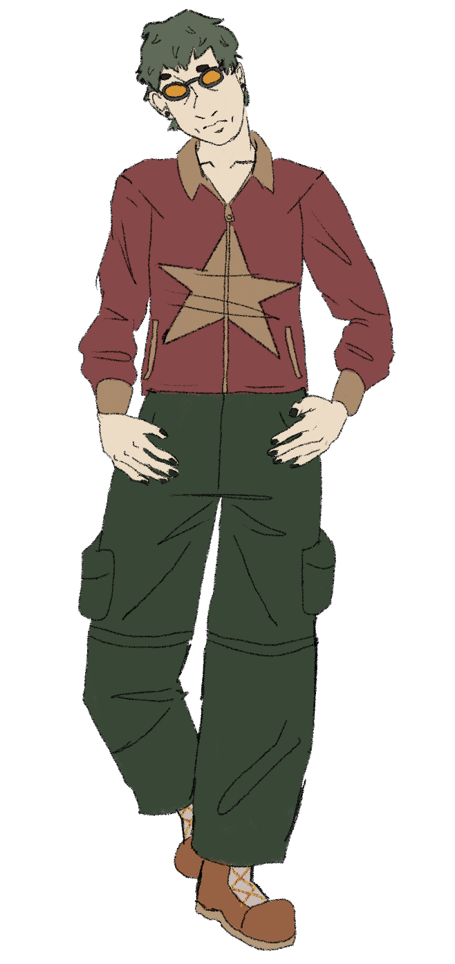 the protagonist of my novel, orson. may 5th, 2024.